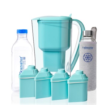 Pack d'alcalinité avec bouteille en borosilicate avec 4... 2