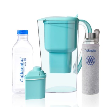 Jarra Alkanatur Drops con Botella de Borosilicato y 1 filtro (a elegir modelo) 2