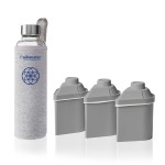 Pack de filtros Alkanatur Drops con botella de borosilicato