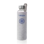 Botella de borosilicato con funda de neopreno, capacidad 500ml