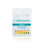 Tiras reactivas pH corporal 25 uds para medir pH en saliva u orina