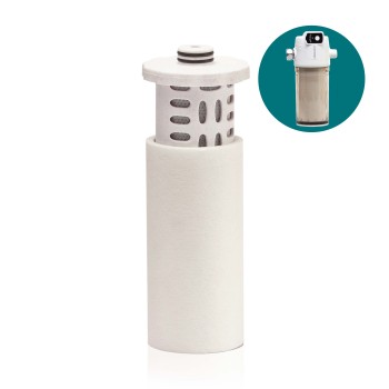 Recambio Filtro de ducha recambiable 50.000 litros. Contiene: 1 filtro y 1 prefiltro