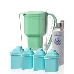 Alkalinity pack with borosilicate bottle and 4 filters