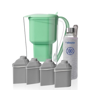 Alkalinity pack with borosilicate bottle and 4 filters 2