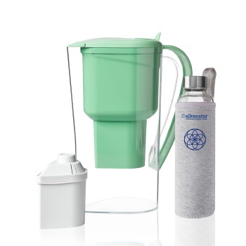 Alkanatur Drops Jug with Borosilicate Bottle