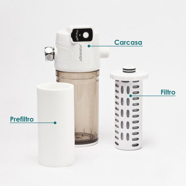 Filtre de douche remplaçable Alkanatur 50 000 L