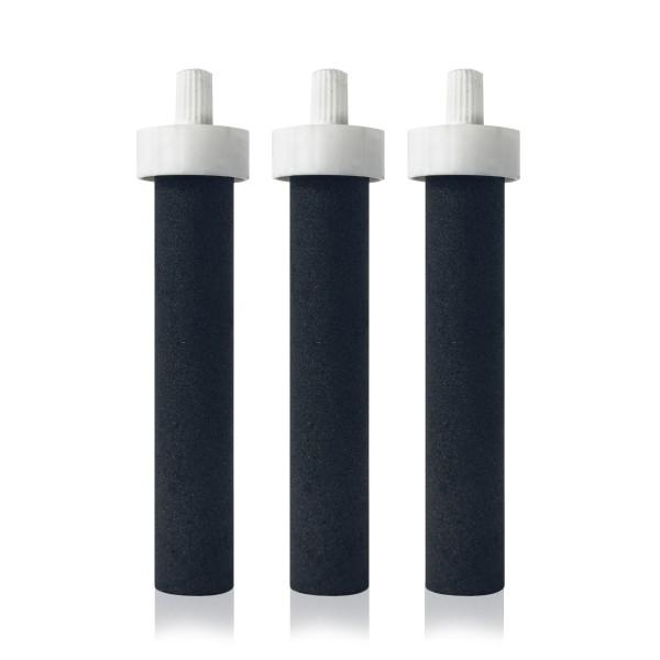 Pack 3 Recambios filtro Botella filtradora Metálica Alkanatur GO