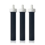 Pack of 3 Filter Replacements for Alkanatur GO Metal Filtering Bottle