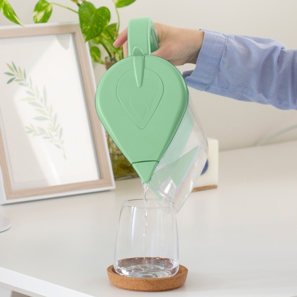 Jarra Verde Alkanatur Drops con 1 filtro Baja Emisión Magnesio