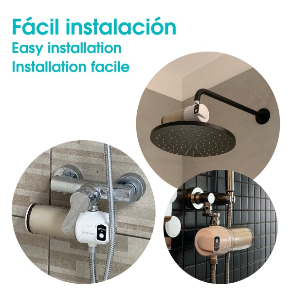Filtro de ducha Alkanatur recambiable 50.000L