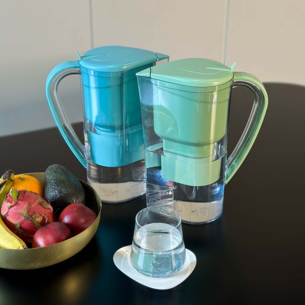 Pack Carafe Alkanatur Drops et Filtre de Douche 50 000 L