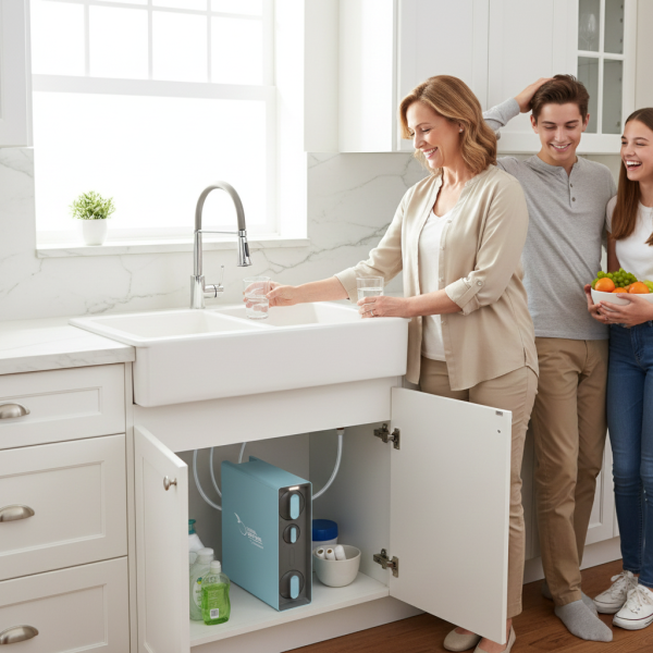 Alkanatur Total Depure 800: Sistema de ósmosis inversa de flujo directo