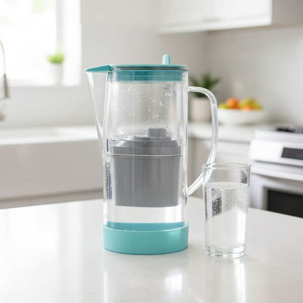 Carafe en Verre Alkanatur ClearDrops Zéolite Clinoptilolite