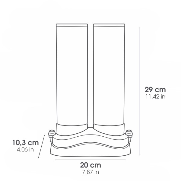 Alkanatur Depure Undercountertop Ultrafiltration System with 3-way tap