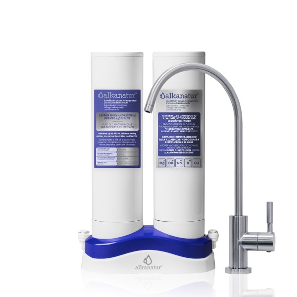 Alkanatur Depure under-countertop metal free ultrafiltration system