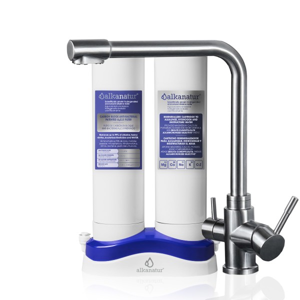 Alkanatur Depure Undercountertop Ultrafiltration System with 3-way tap