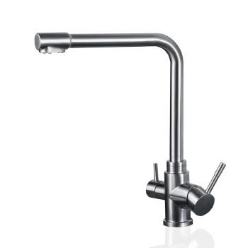 Grifo de 3 vías Alkanatur Silver