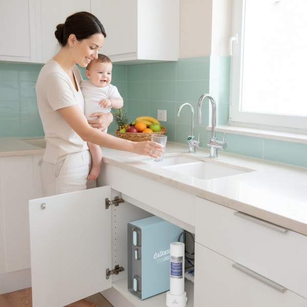 Alkanatur Total Depure 800 : Système d'osmose inverse à flux direct