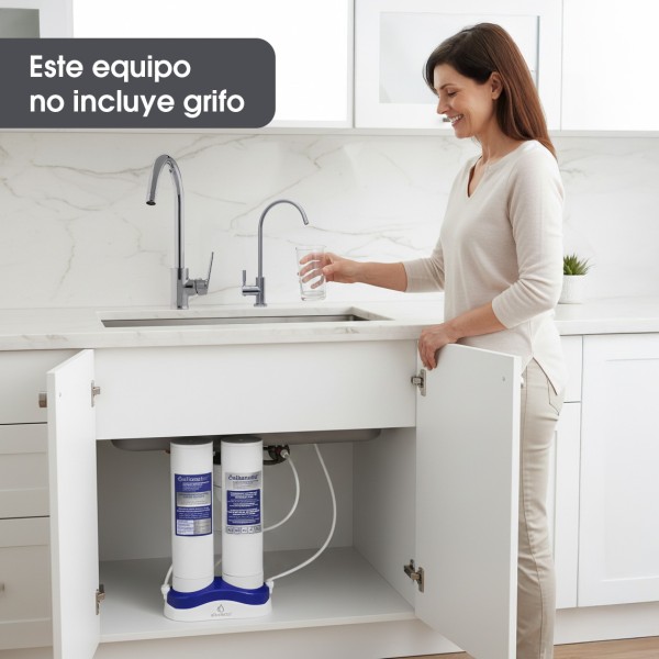 Sistema de ultrafiltración Alkanatur Depure bajo encimera (sin grifo)
