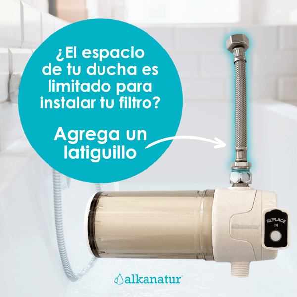 Alkanatur replaceable shower filter 50,000 L
