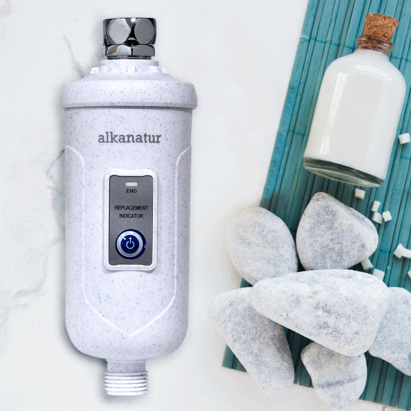 Limpieza del filtro de ducha Alkanatur. Evita atascos y disfruta de duchas  libres de cloro y tóxicos 
