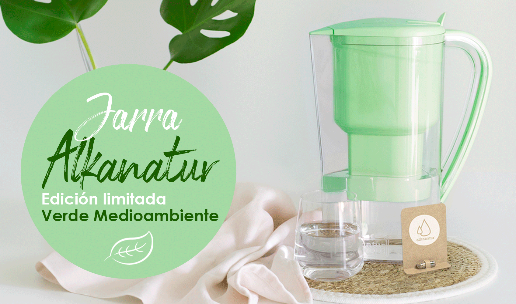 Celebrando el Día del Medioambiente con Alkanatur: ¡Descubre la Jarra Verde Medioambiente!